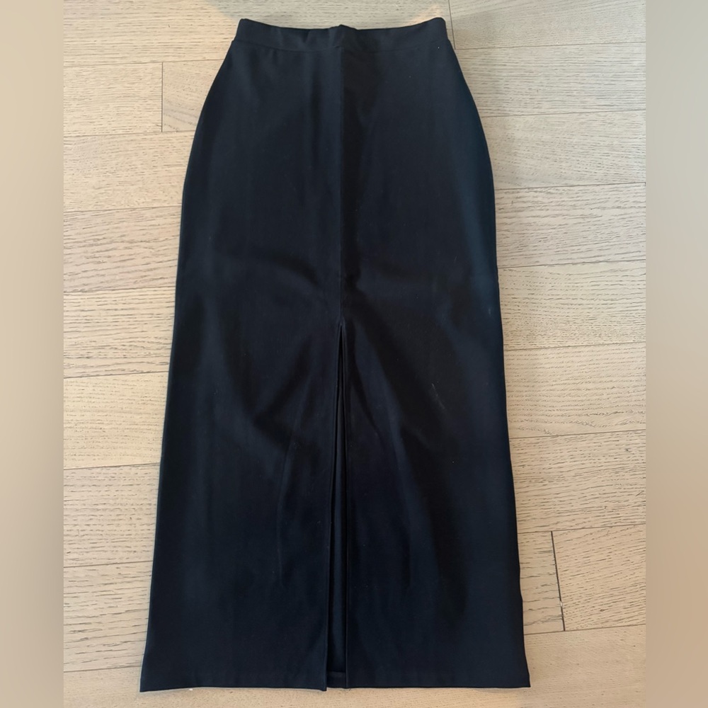 Club Monaco knit maxi skirt